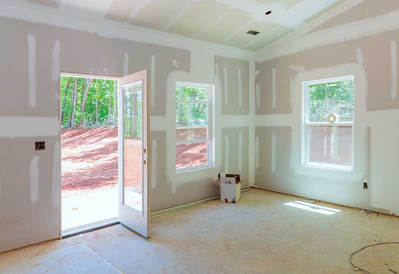 We can take care of all your drywall installation needs